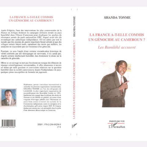 Cameroun:A quand la dédicace d’un livre de  Shanda Tonme ?