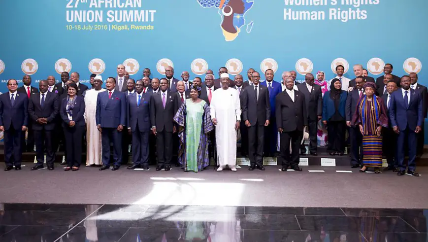 Le 27ème sommet de l'Union Africaine à Addis-Abeba, en Ethiopie. Crédit photo : Sources
