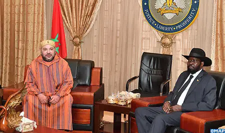 Le Roi Mohammed VI au Soudan du Sud : une nouvelle expression de la solidarité africaine du Maroc