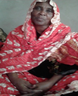 La bijoutière Hadje Haoua Abba.