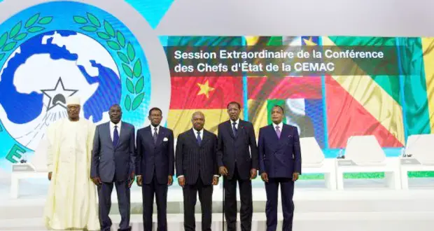 Une photo de famille des chefs d'Etat africains de la CEMAC. Crédit photo : Sources
