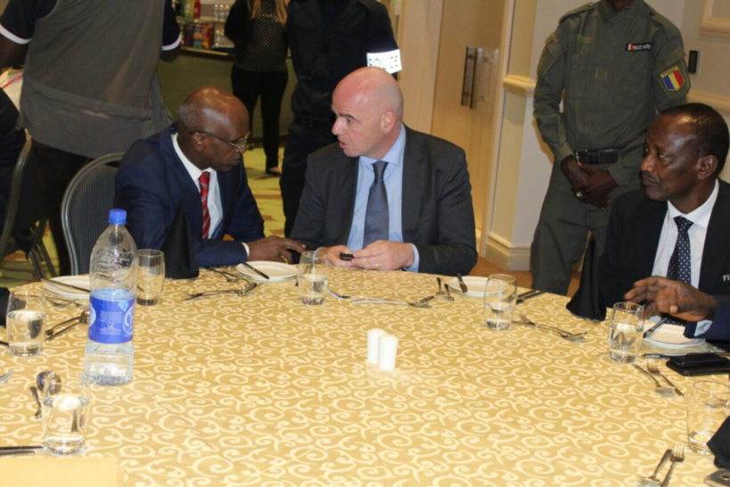 Tchad : La visite en images du patron de la FIFA