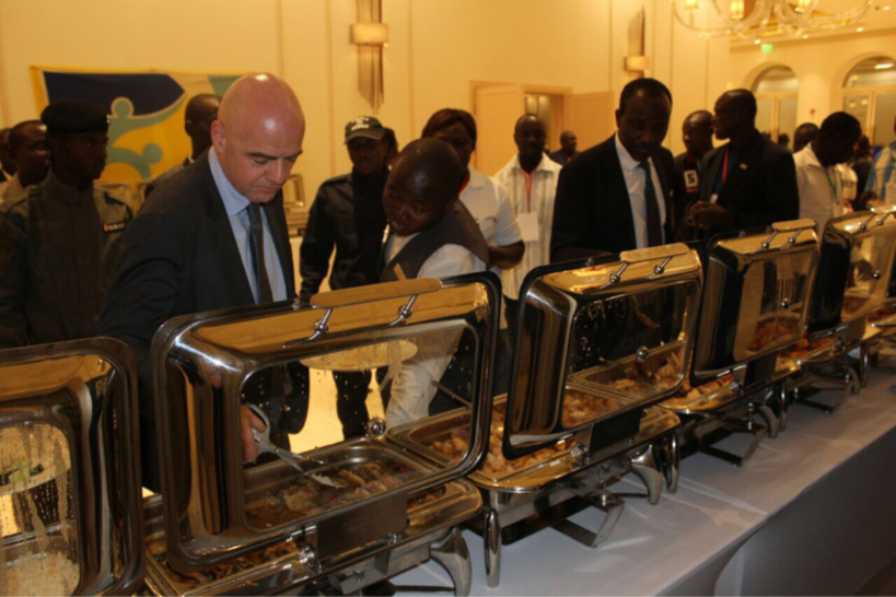 Tchad : La visite en images du patron de la FIFA