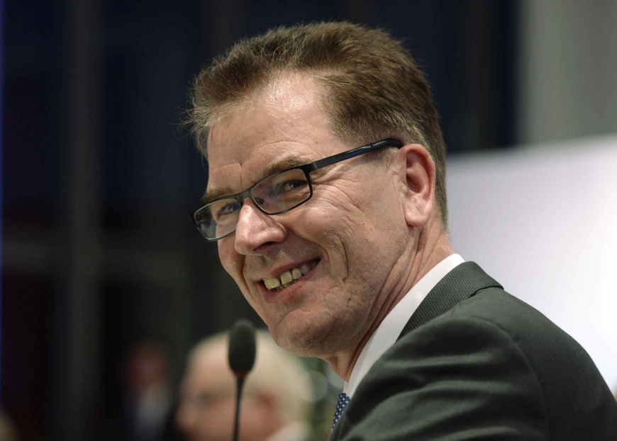 Le ministre allemand Gerd Müller. Crédits : Sources Le ministre allemand Gerd Müller. Crédits : Sources