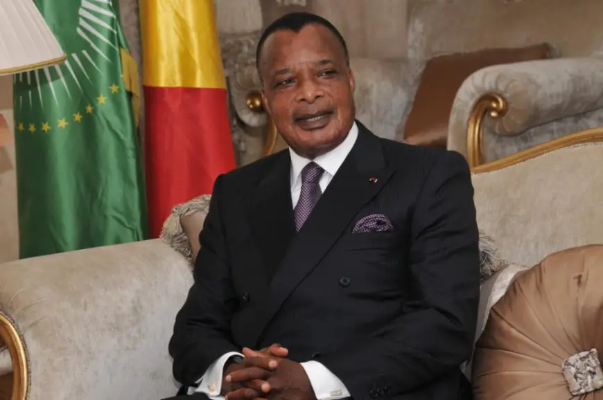 Denis Sassou N'Guesso. Crédits : Sources