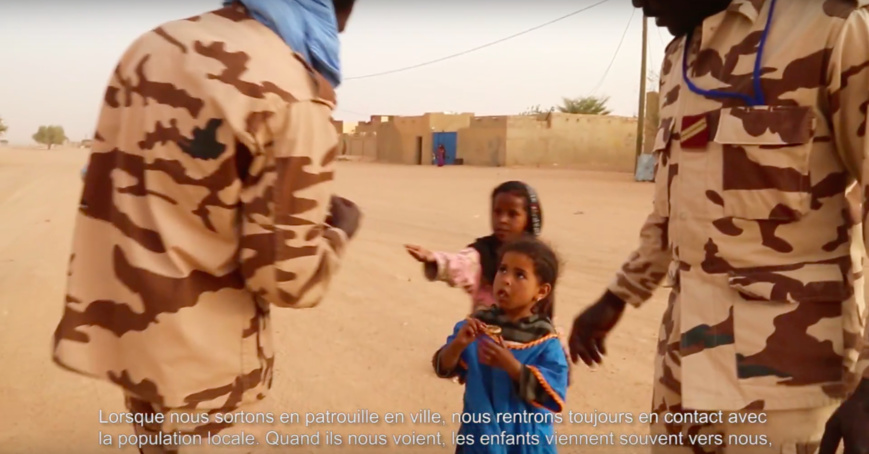 Au Mali, soldats tchadiens rêvent d'un "combat face-à-face de 30mn" avec l'ennemi caché Au Mali, soldats tchadiens rêvent d'un "combat face-à-face de 30mn" avec l'ennemi caché