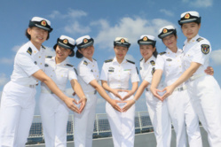 Feature: Female sailors on escort mission in Gulf of Aden
