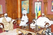 Tchad : Le Président I. DEBY a pris part à la prière à la grande Mosquée Roi Fayçal