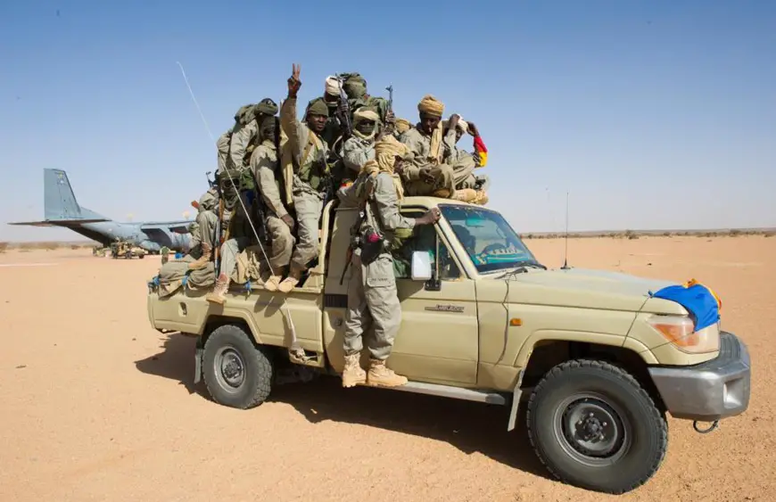L'armée tchadienne. Crédits : /
