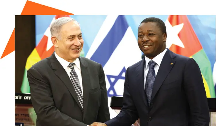 Prime Minister of Israel, Benjamin Netanyahu, President of Togo, Faure Gnassingbe