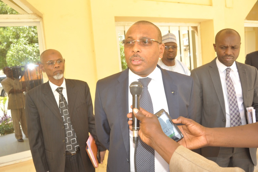 Le Ministre des finances et du Budget Christian Georges DIGUIMBAYE. Crédits : / Le Ministre des finances et du Budget Christian Georges DIGUIMBAYE. Crédits : /