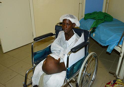 Tchad : Alhadj Modou, sauvé d'une hypertrophie congénitale par la Première Dame