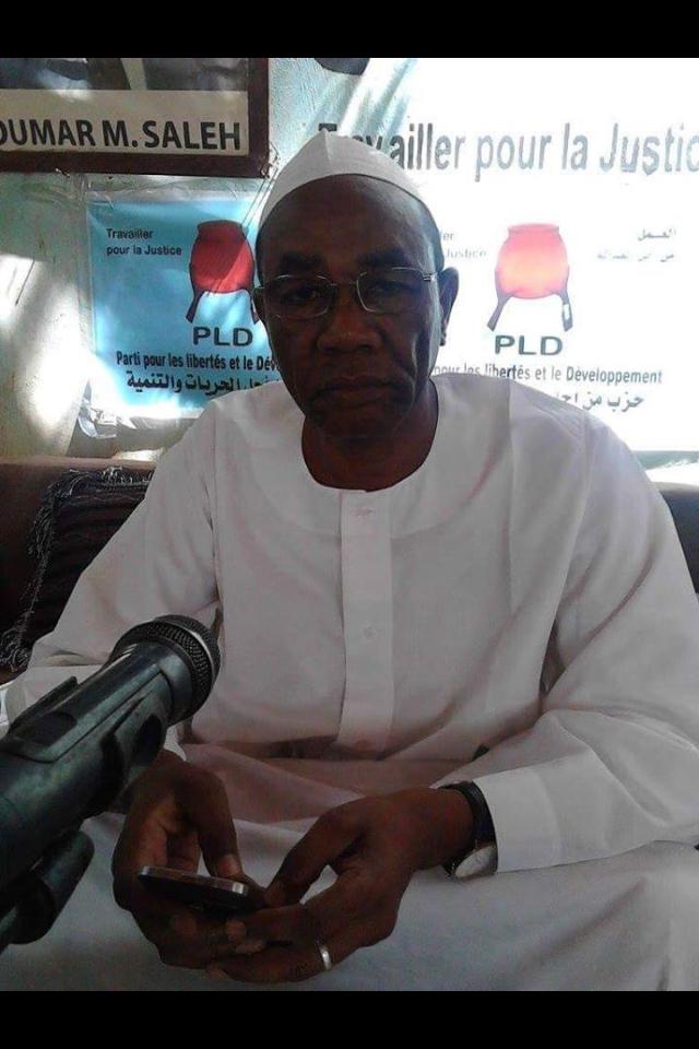 L'ancien ministre et candidat du Parti pour les libertés et le développement (PLD) aux dernières présidentielles de 2016, Dr Mahamat-Ahmad Alhabo. L'ancien ministre et candidat du Parti pour les libertés et le développement (PLD) aux dernières présidentielles de 2016, Dr Mahamat-Ahmad Alhabo.