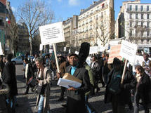 Tchad : Marche de soutien au Président I. Deby a Baguirmi (Sud-Est de la capitale)