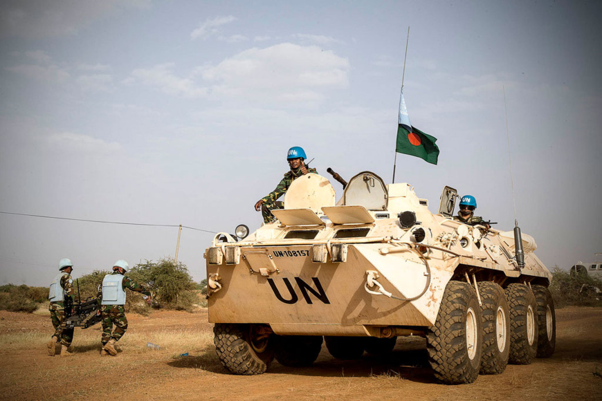 Des Casques bleus au Mali. Photo MINUSMA/Harandane Dicko (archives)