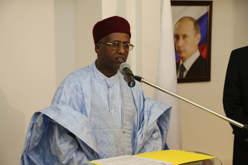 L'actuel ministre Youssou ABASSALAH présente le 23 Octobre 2013 au Kremlin sa Lettre de Créance à Mr Vladimir V. PUTIN - Président de la Fédération de Russie.