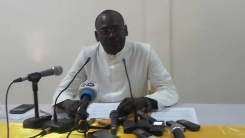Le secrétaire général de la Conférence Épiscopale du Tchad, M. Labbi Yves Allangomi. Alwihda Info