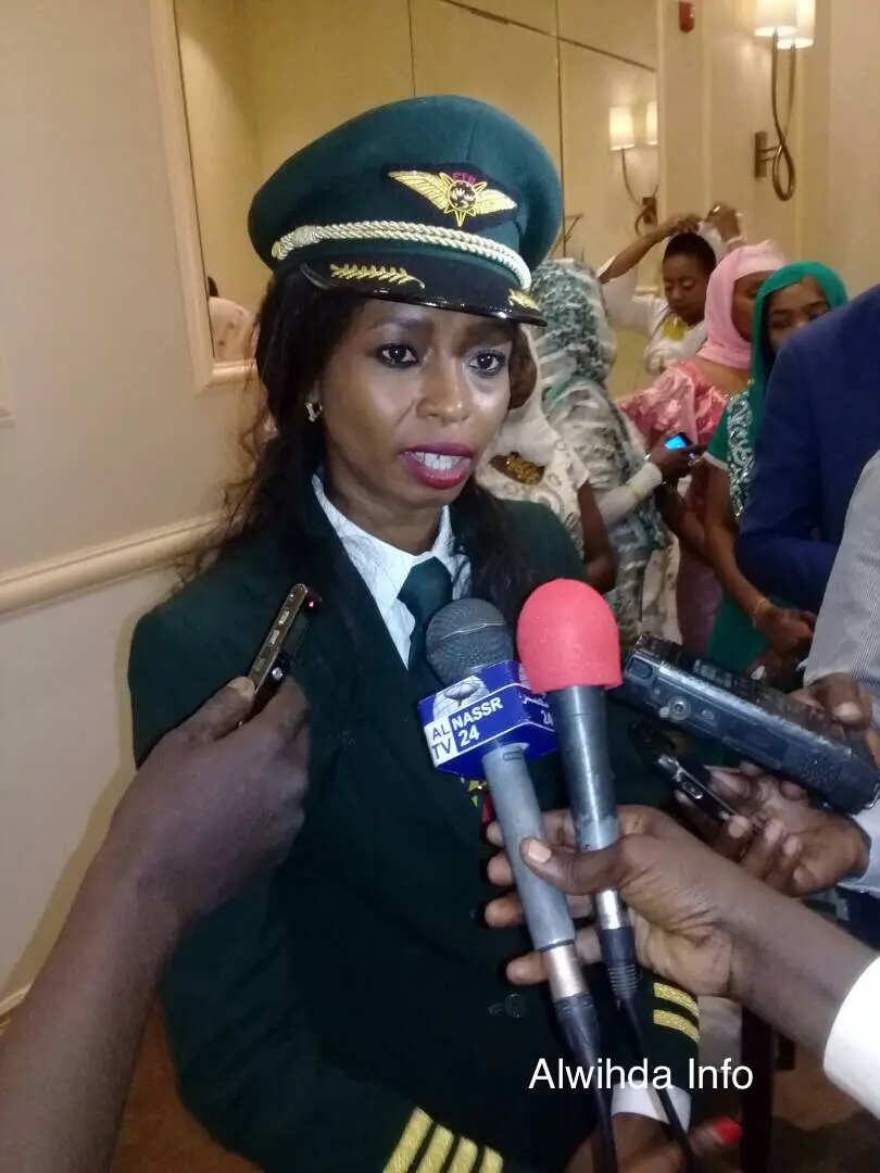 Tchad : Zenaba Issa reçoit son diplôme de commandante de bord