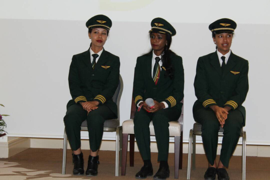 Tchad : "Nous sommes très fiers de voir une femme commandant de bord", Amssadene Maide Hangata