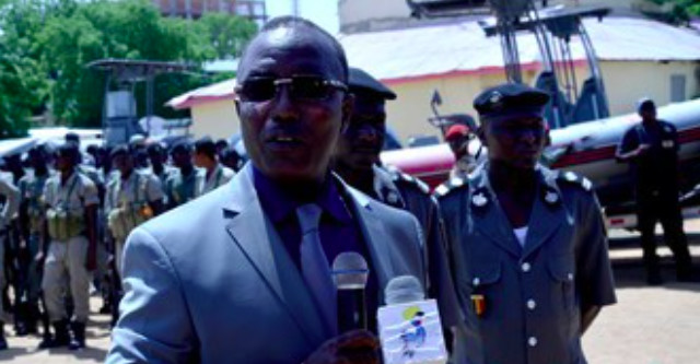 Le Directeur général de la Police, Taher Erda. Le Directeur général de la Police, Taher Erda.