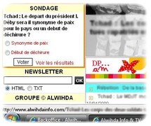 Nouveau Sondage : Tchad : Le depart du président I. Déby sera il synonyme de paix pour le pays ou un debut de déchirure ?