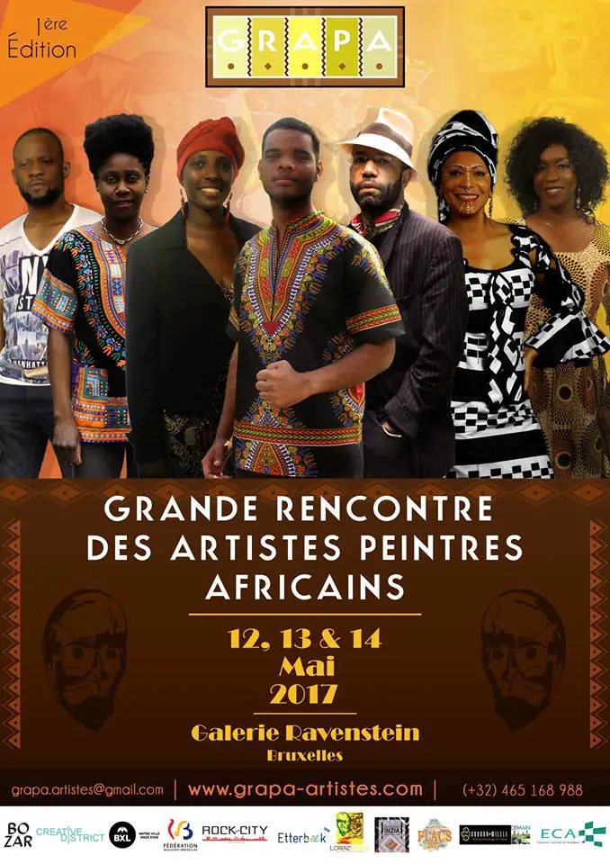 Une grande rencontre des artistes peintres africains à Bruxelles