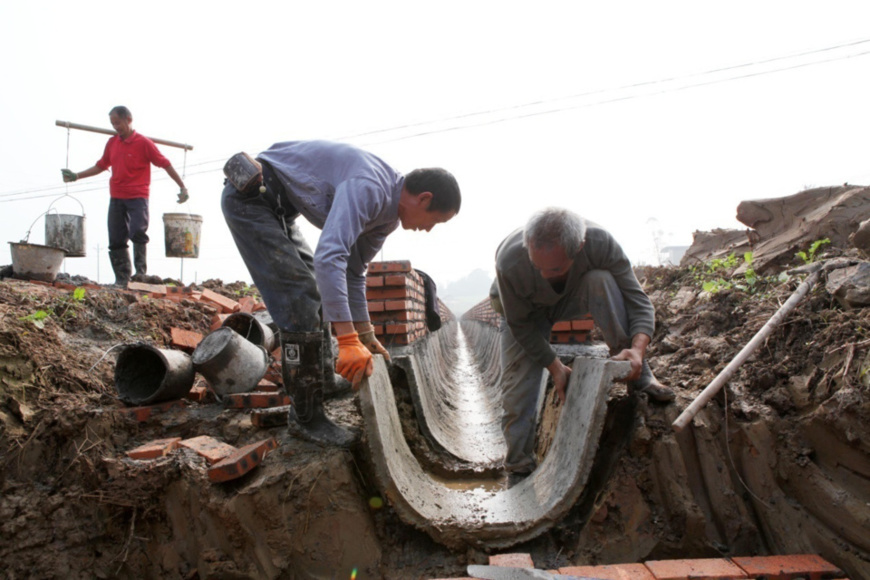 In July 2016, Qingfeng Town in Chongqing city began to implement the sustainable development Project financed by the World Bank. The project funds were more than 12 million yuans, including institution construction, material, infrastructure and farmer’s technical training. After its completion, it will help more than 1000 villagers. Photo from People.cn