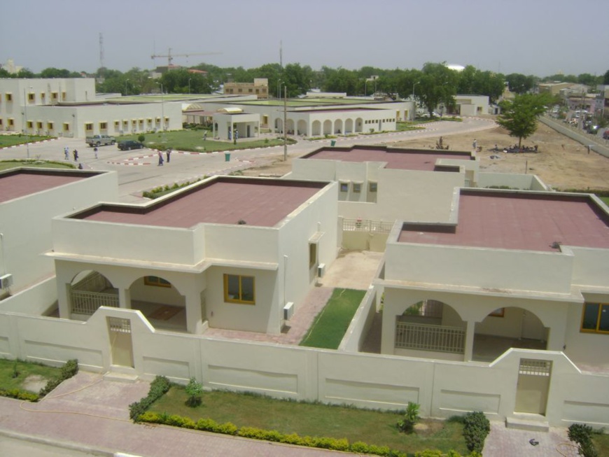 Hopital de la mère et de l'Enfant. Crédits : Sogect-Tchad. Hopital de la mère et de l'Enfant. Crédits : Sogect-Tchad.