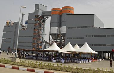 La nouvelle cimenterie de Lamadji, au Tchad.