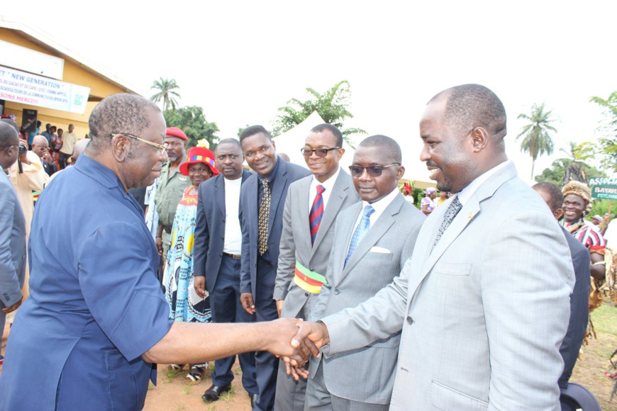 « Le cacao camerounais est intrinsèquement de bonne facture», a rappelé le ministre Mbarga Atangana aux producteurs.