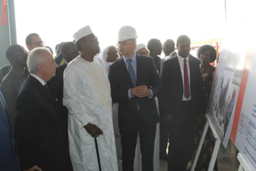 En images : L'inauguration d'une nouvelle cimenterie au Tchad