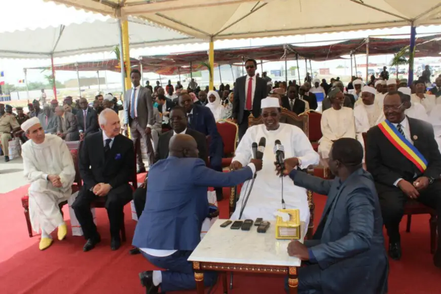 En images : L'inauguration d'une nouvelle cimenterie au Tchad