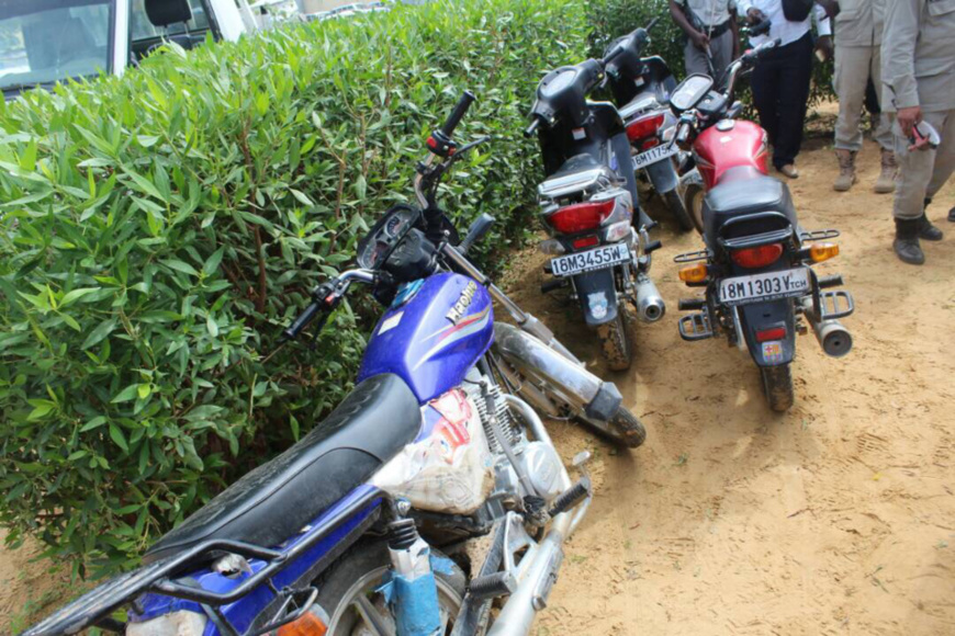 Tchad : 33 présumés braqueurs de motos arrêtés par la police nationale Tchad : 33 présumés braqueurs de motos arrêtés par la police nationale