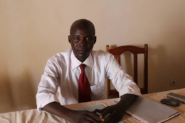 Le président du Collectif Tchadien Contre la Vie Chère (CTV), Dingamnayel Nely Vernisis. Alwihda Info