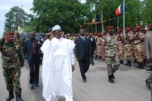 TChad : Cérémonie de prise d’armes place de l’indépendance a l'ocassion de la fete