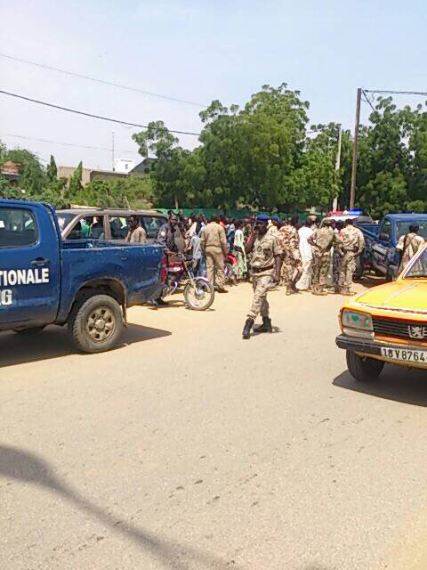 N'Djamena : Un véhicule de la gendarmerie transportant des détenus se renverse N'Djamena : Un véhicule de la gendarmerie transportant des détenus se renverse