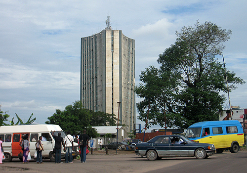 Le siège de la RTNC au Congo. Crédits : Sources