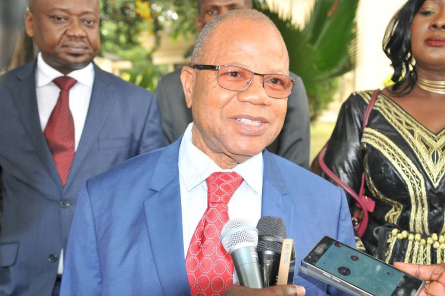 Django Cissoko à sa sortie d'audience Django Cissoko à sa sortie d'audience