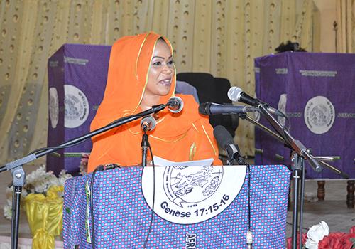 La Première Dame, Hinda Déby, ce dimanche 30 juillet à N'Djamena. La Première Dame, Hinda Déby, ce dimanche 30 juillet à N'Djamena.
