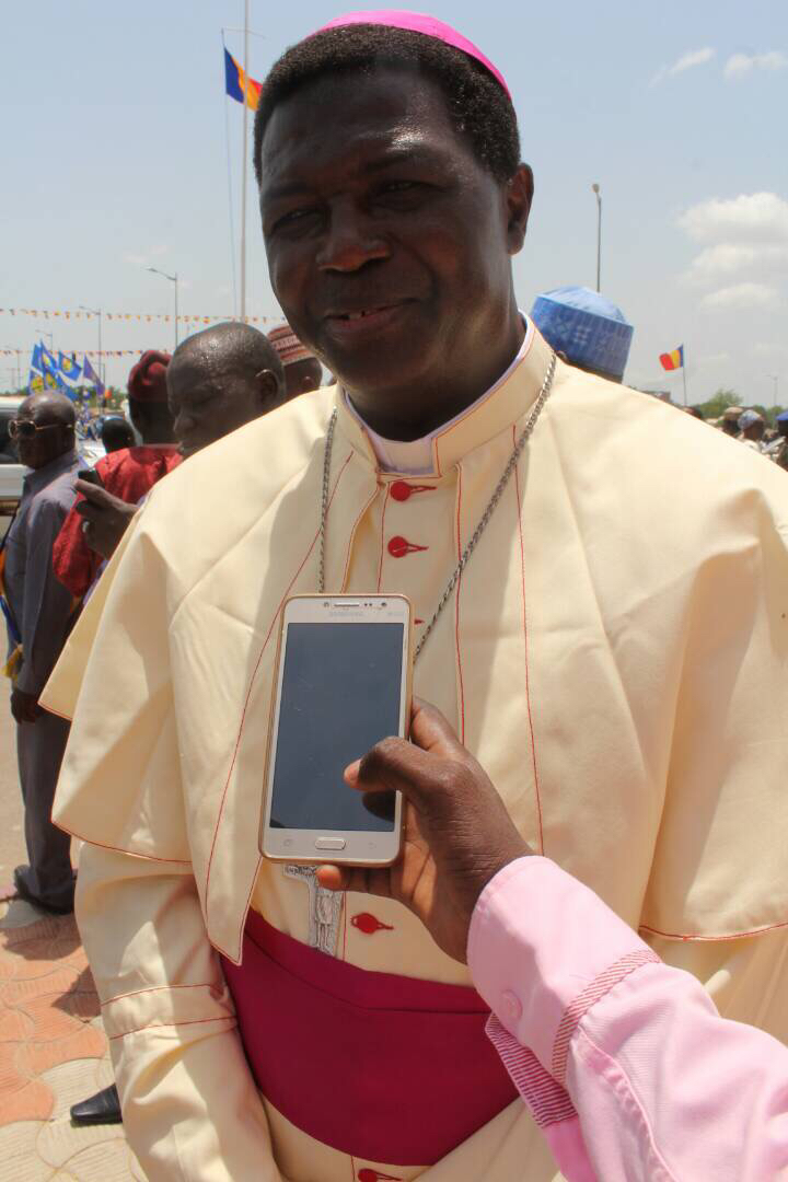 L’archevêque de la ville de N’Djamena, Monseigneur Edmond Djitengar. Alwihda Info