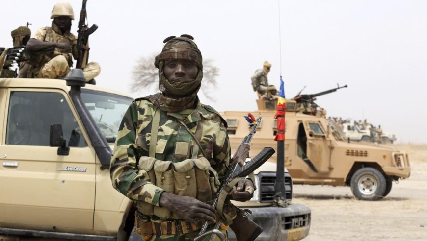 Des soldats tchadiens. Crédits photo : Sources Des soldats tchadiens. Crédits photo : Sources