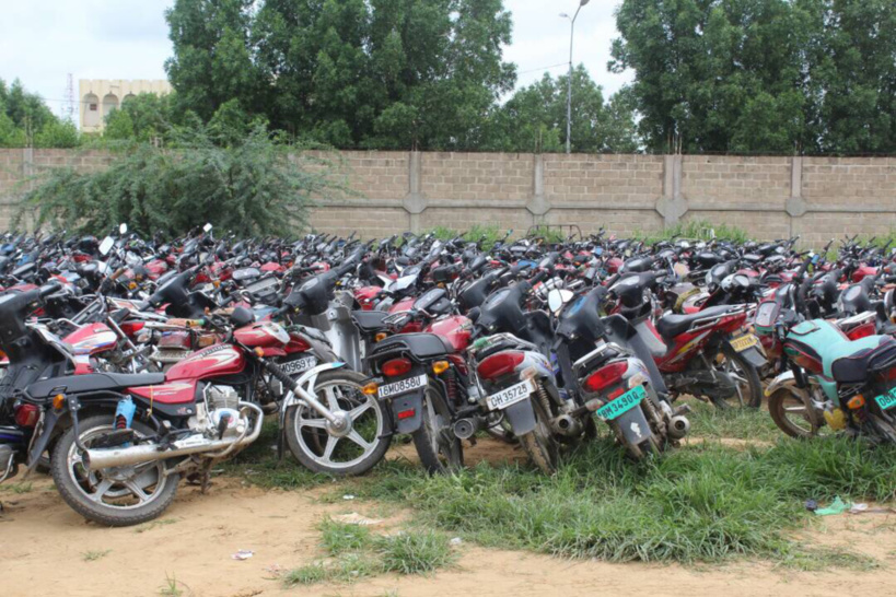 N'Djamena : Un millier de motos et une quarantaine de véhicules saisis N'Djamena : Un millier de motos et une quarantaine de véhicules saisis