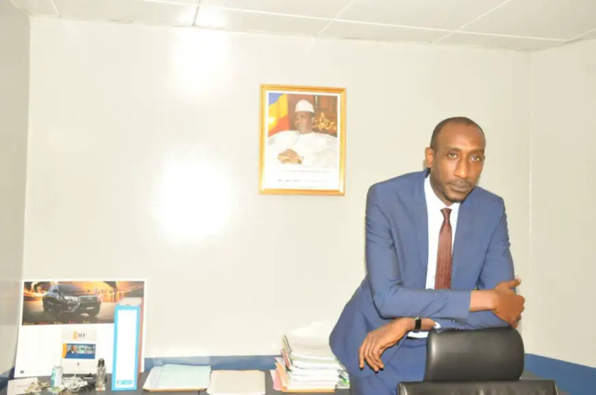 Le directeur général de la Banque de l’Habitat du Tchad (BHT), Hicham Ibni Oumar. Alwihda Info