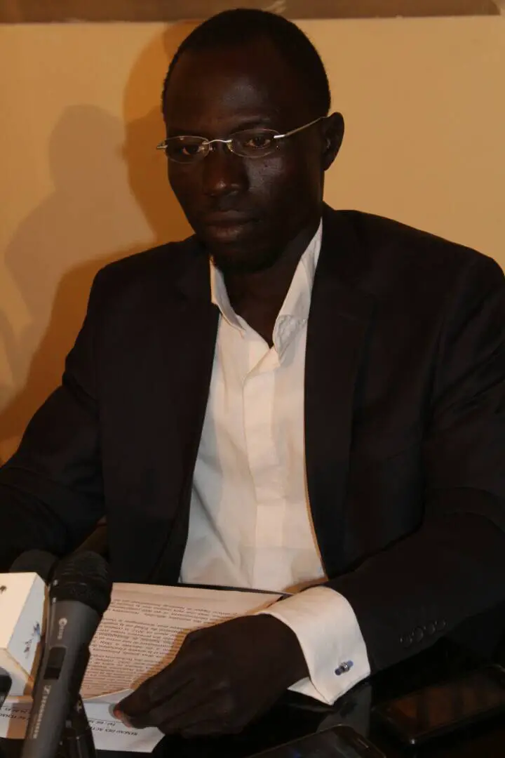 Le coordinateur du réseau des acteurs de réadaptation au Tchad (RART), Monelmbaye Tomte Calmant. Alwihda Info