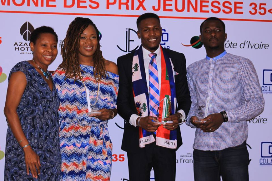 Michel Joseph remporte le Super Prix du Jeune Francophone de l’Année Michel Joseph remporte le Super Prix du Jeune Francophone de l’Année