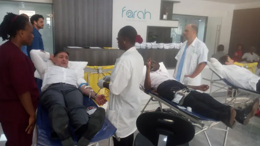 Déficit de produits sanguins en Côte d'Ivoire : La polyclinique Farah mobilise son personnel pour sauver des vies
