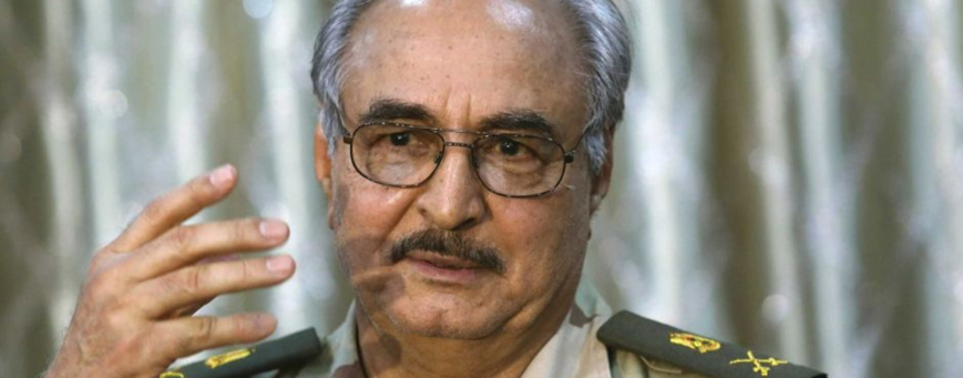 Le Maréchal libyen Haftar. Crédits photo: sources