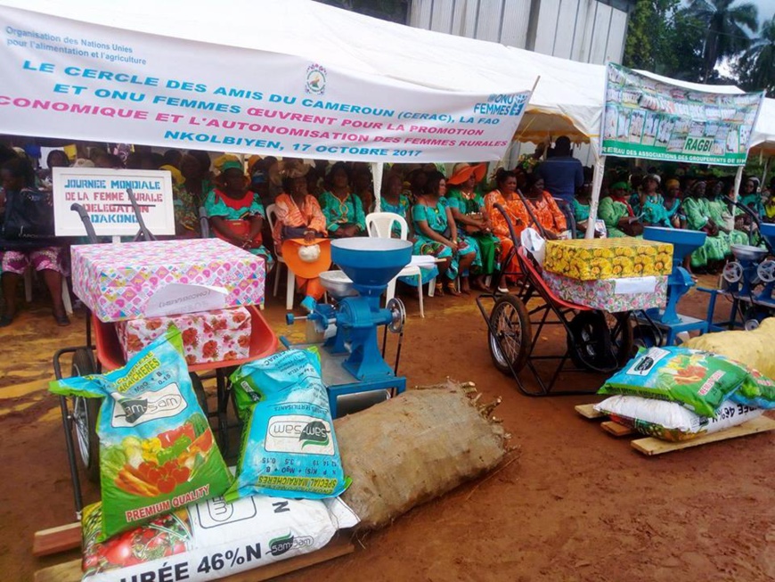 Cameroun:A Nkolbiyen, les femmes rurales s'engagent pour la paix! Cameroun:A Nkolbiyen, les femmes rurales s'engagent pour la paix!