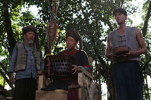 Stage photo of the movie “Road to the Sky”.