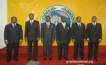 6 (six) présidents au sommet de la Cemac.